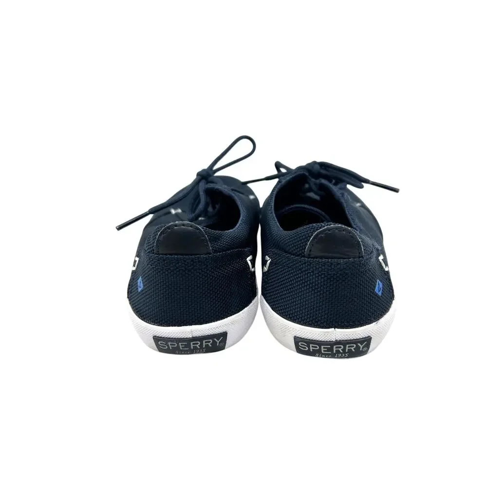 Sperry Bodie Boat Shoe Youth Unisex Navy Washable Lace Up Size 3M